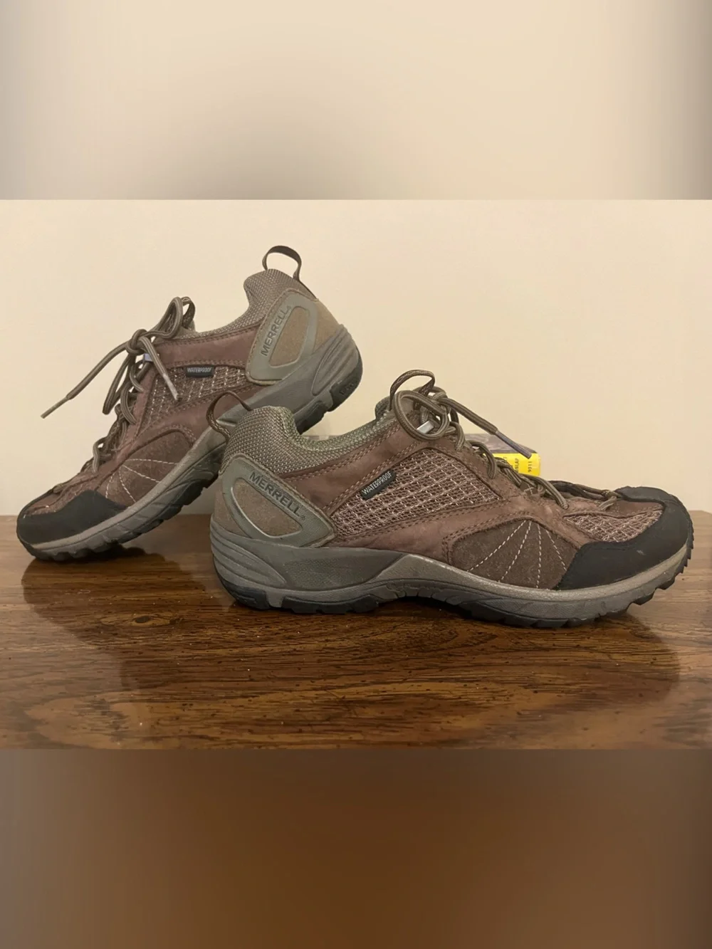Merrell Brown Women’s Trail Waterproof Running/Hiking Shoes- Avian Lite